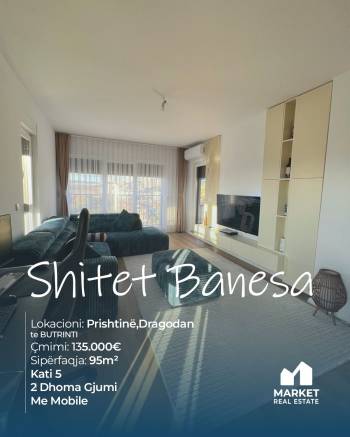 Banese ne Shitje 95m2 ne Dragodan, Prishtine